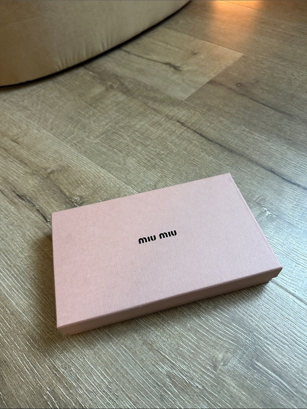 Miu Miu Box only (no accessories box only for wallet)